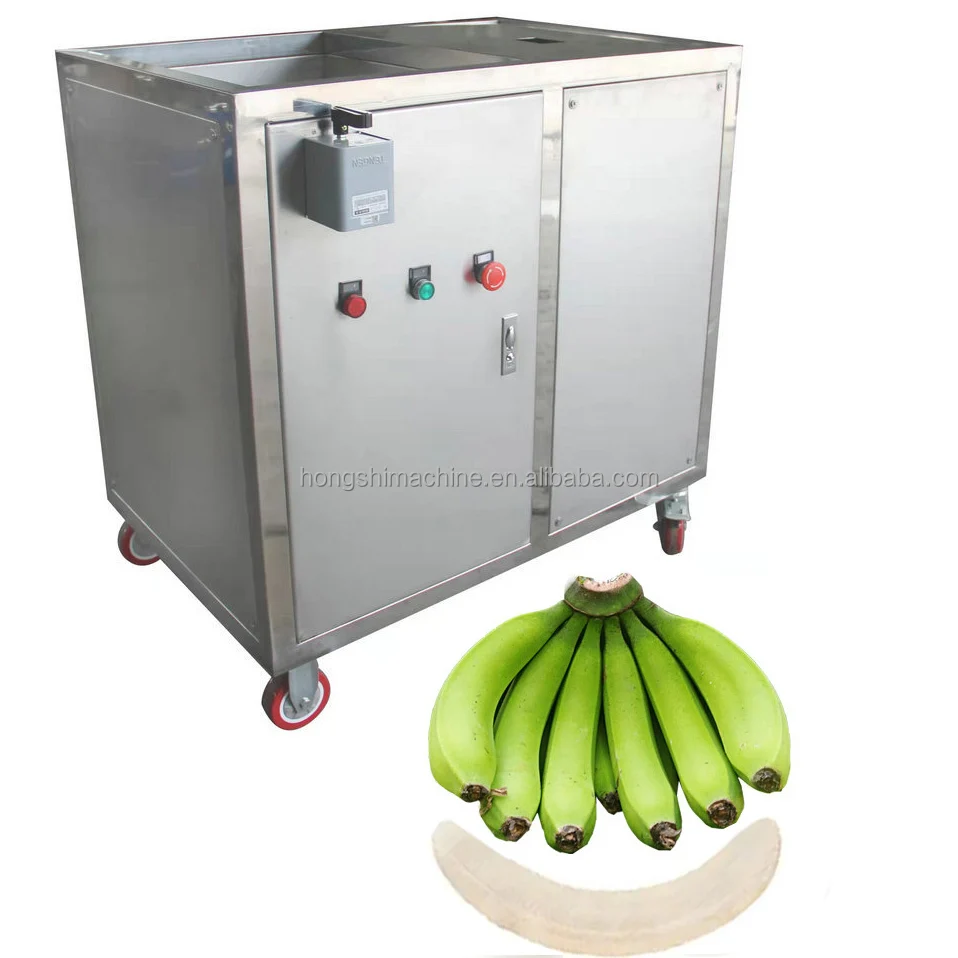 Industrial green plantain banana peeling machine electric plantain peeler machine banana peel skin removing machine