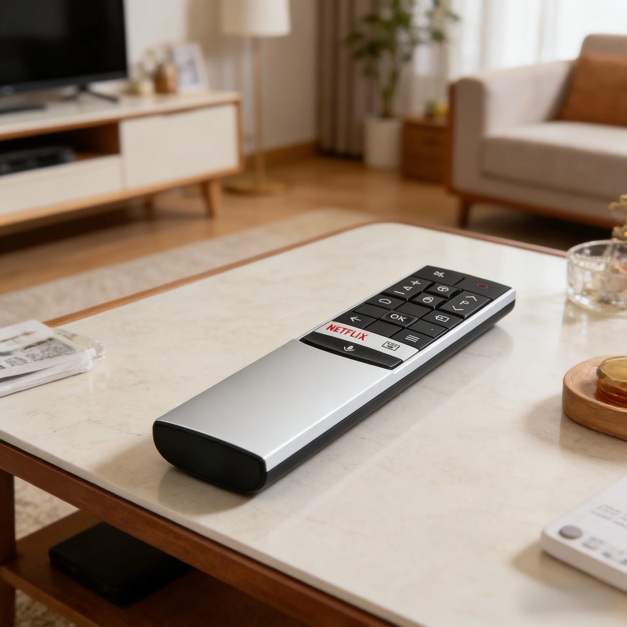 

Replacement RC602S JUR3 Voice Remote For TCL Android 4K UHD Smart TV JUR1 JUR4 JUR5