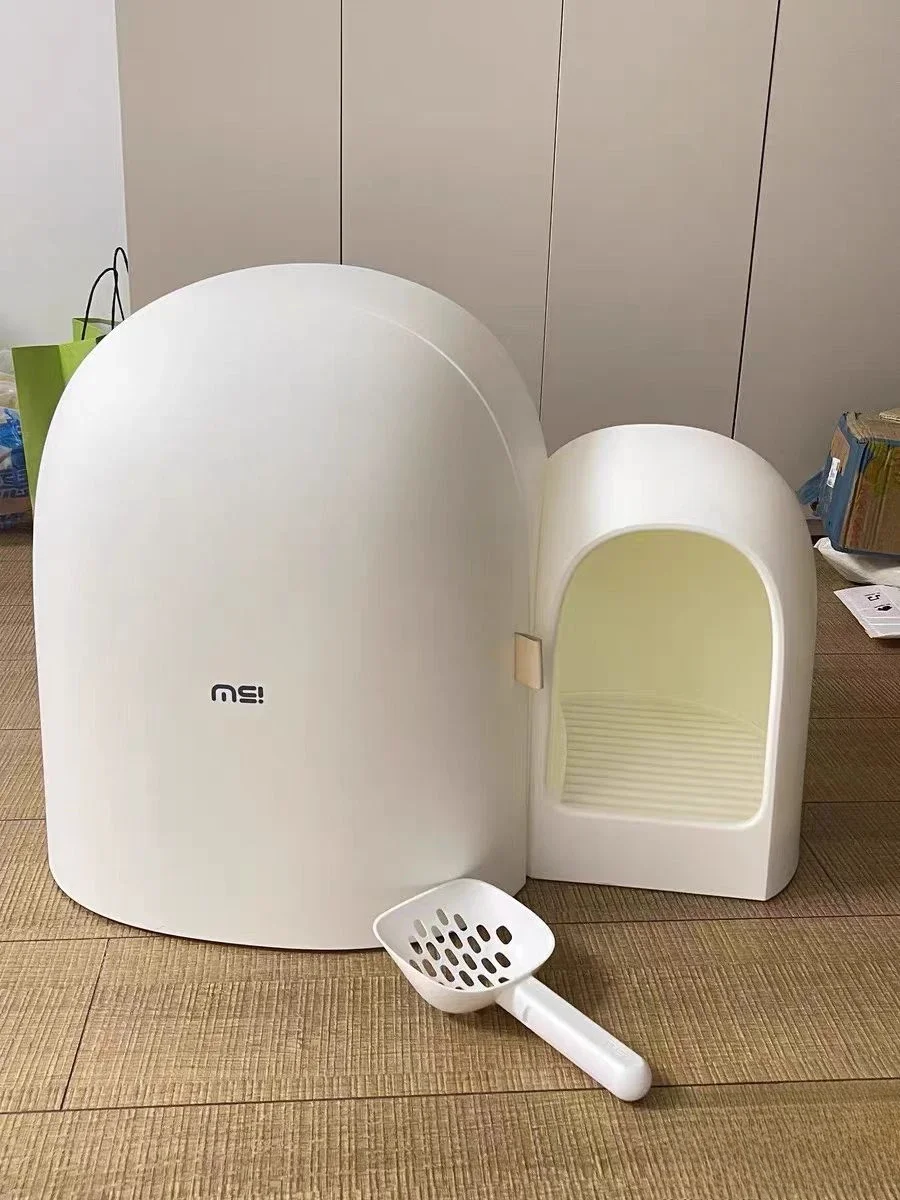 Cat litter box fully enclosed oversized small big cat toilet corridor type deodorant and anti-splash sand table cat products