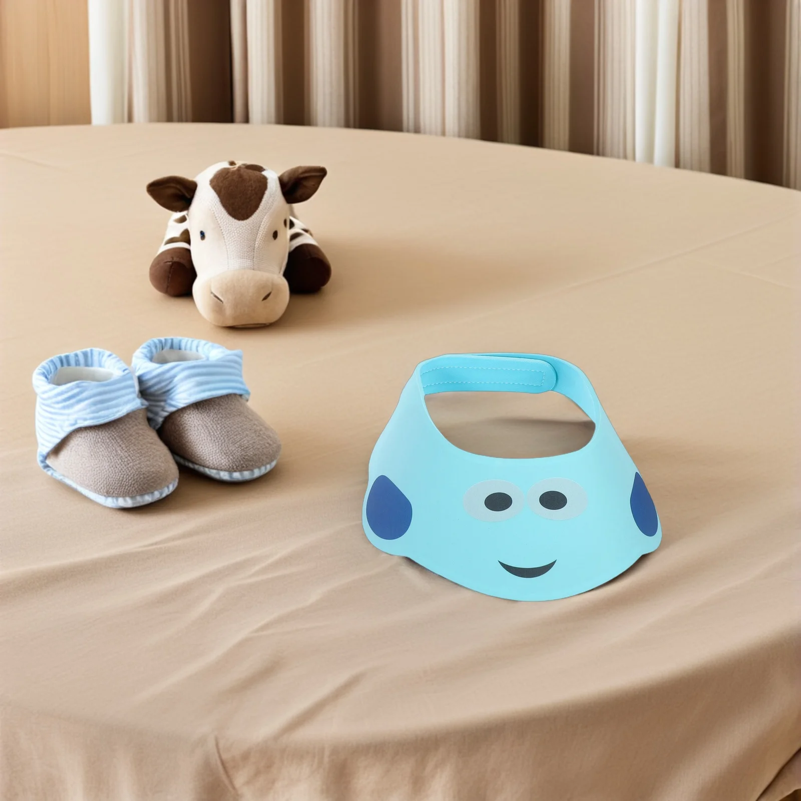 

2 Pcs Toddler Shampoo Caps Infant Product Shower Visor Newborn Hair Washing