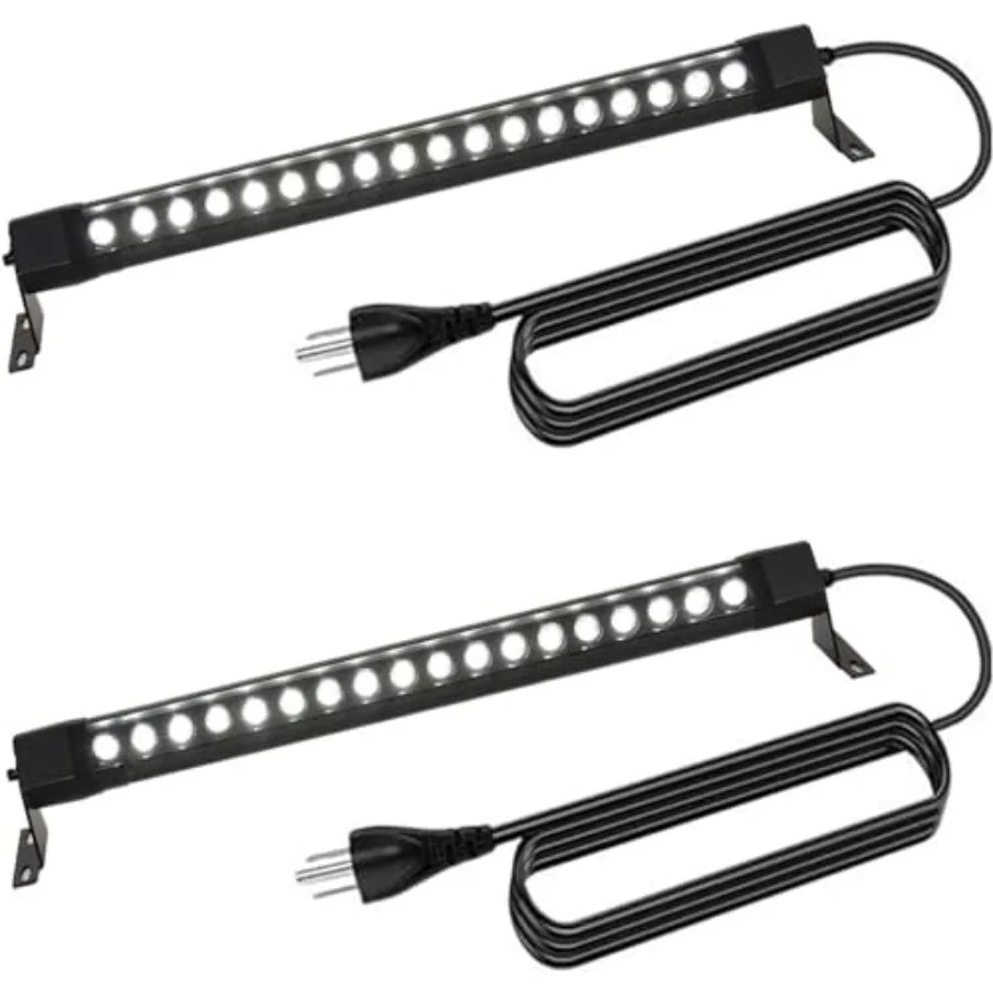 Outdoor Wall Washer Lights 2 Pack, 36W 5000K Daylight White Wall Light, 120V IP67 Waterproof 2Feet Led Linear Wall Light Bar fo