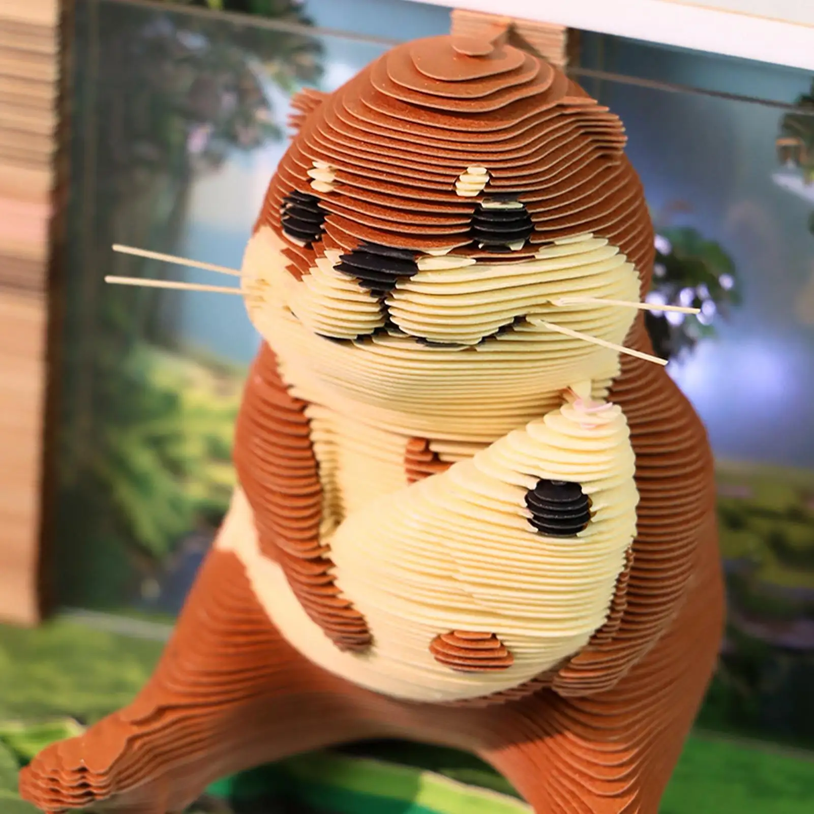 

3D блокнот с милыми 3D рисунками животных, художественный блокнот с акриловой крышкой для домашнего офиса, школьного общежития, квартиры, спальни