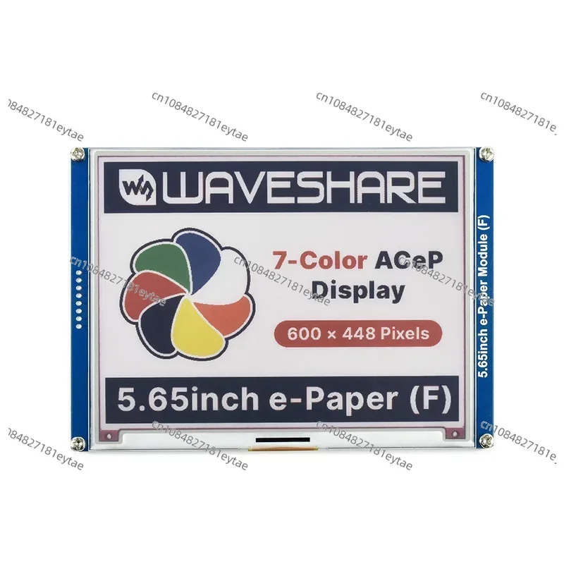 5.65inch ACeP 7-Color E-Paper E-Ink Display Module 600×448 Pixels 5.65inch e-Paper Module (F)