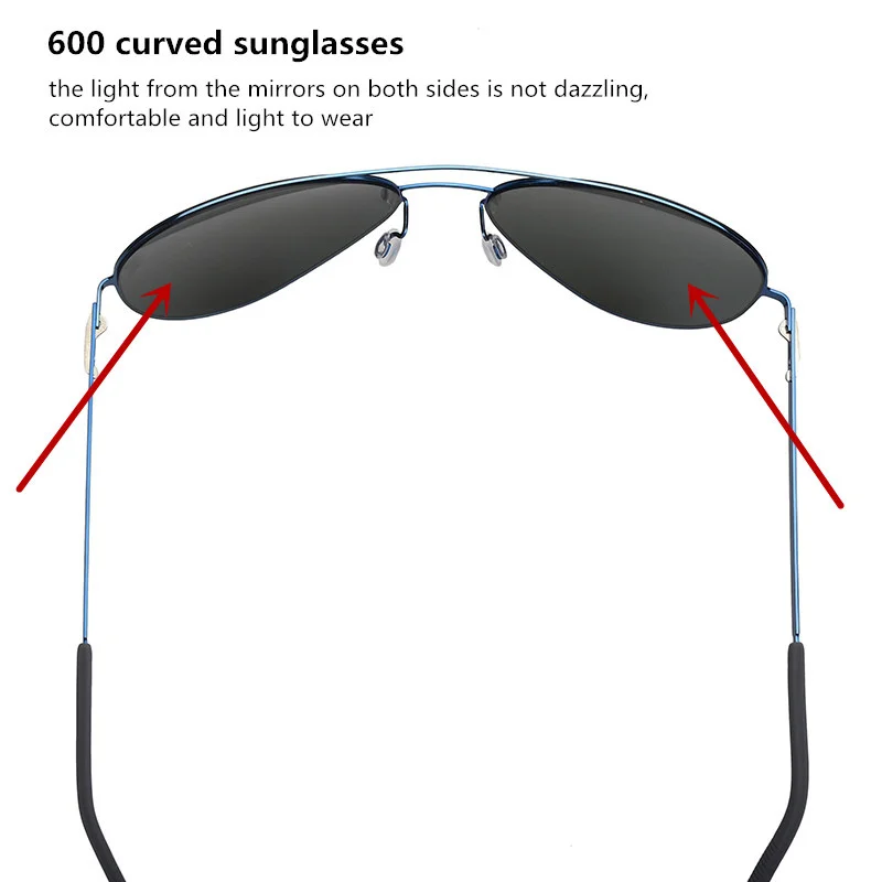 New Brand Design Screwless Sunlgasses Men Polarized Pilot Sun Glasses Ultralight Double Beam Outdoor Driving Eyeglasses Gafa image 6