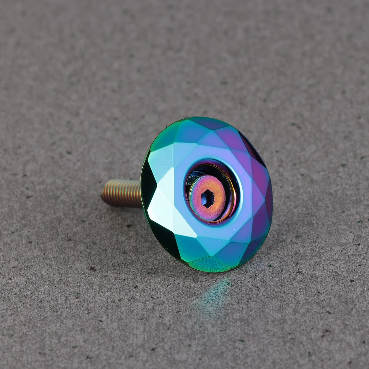 

Aluminium Alloy Bowl Cover Front Fork Stem Handle Cap For Road Mountain Bike Refit Accessories Golden