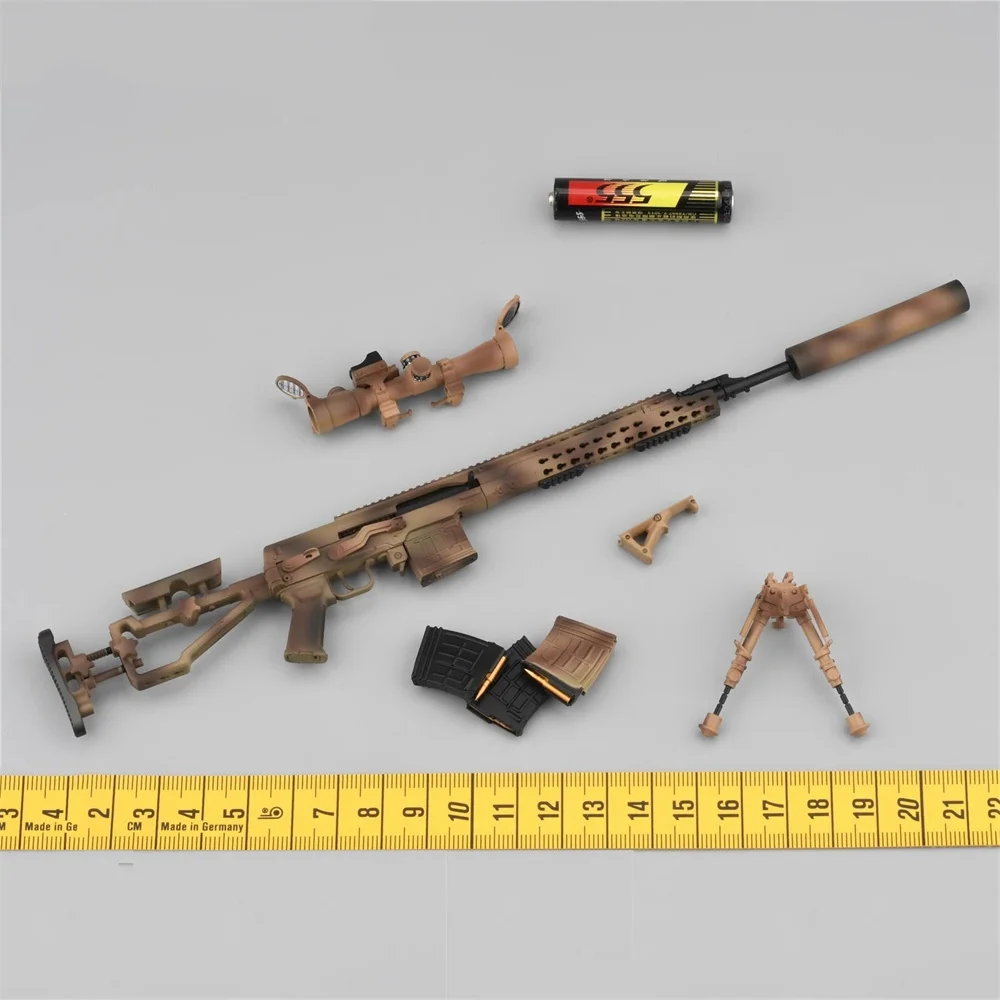 1/6 เขื่อน DAMTOYS 78100 รัสเซีย Action Figure Sniper หลักยาวของเล่นอาวุธรุ่น SVDS กระเป๋าคลิป PVC วัสดุสําหรับ 12 "ตุ๊กตา DIY
