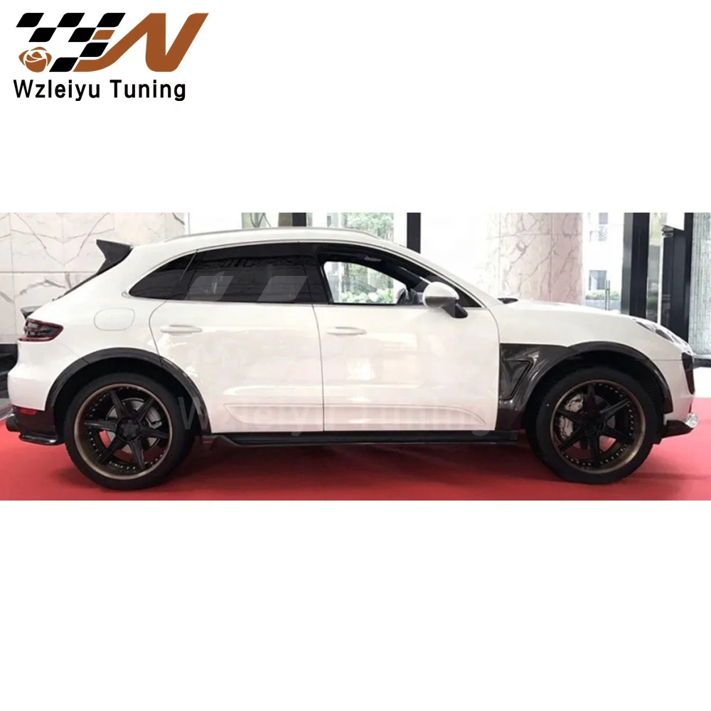 مصدات أمامية من ألياف الكربون عالية الجودة لبورشه ماكان S GTS 15-21 إعداد ديكور جديد