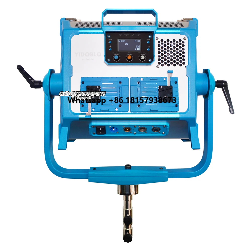 

Discount! 2800k-9990k Yidoblo Ai-2000c RGBW+12 Effects Film Studio Light Hmi Professional Photographic Equipment