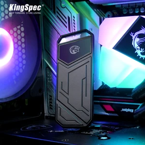 KingSpec NVMe SSD Eksternal 512GB 500GB Hard Drive 1TB 2TB 20gbps Tipe C USB 3.2 RGB Disk Solid State Hd Portabel untuk PC Laptop 10 penjualan terbaik ssd eksternal 512gb - №