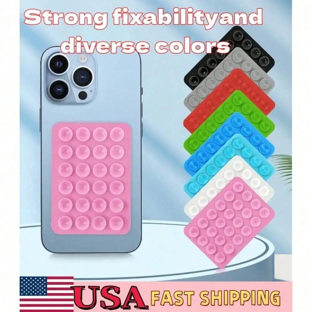 

1 шт. силиконовая липкая ручка-держатель для телефона, подставка-присоска для чехла, липкий держатель для телефона для селфи и видео, мобильный держатель