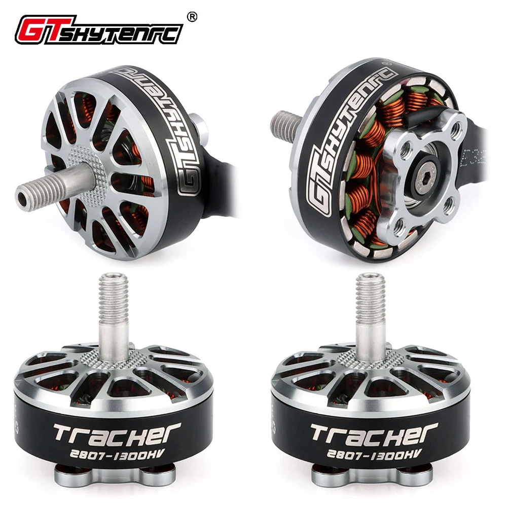 

GTSKYTENRC Tracker 2807 1300KV 1700KV 4S-6S Brushless Motor For Mark4 APEX FPV Freestyle 7inch 8inch Long Range LR7 Drones