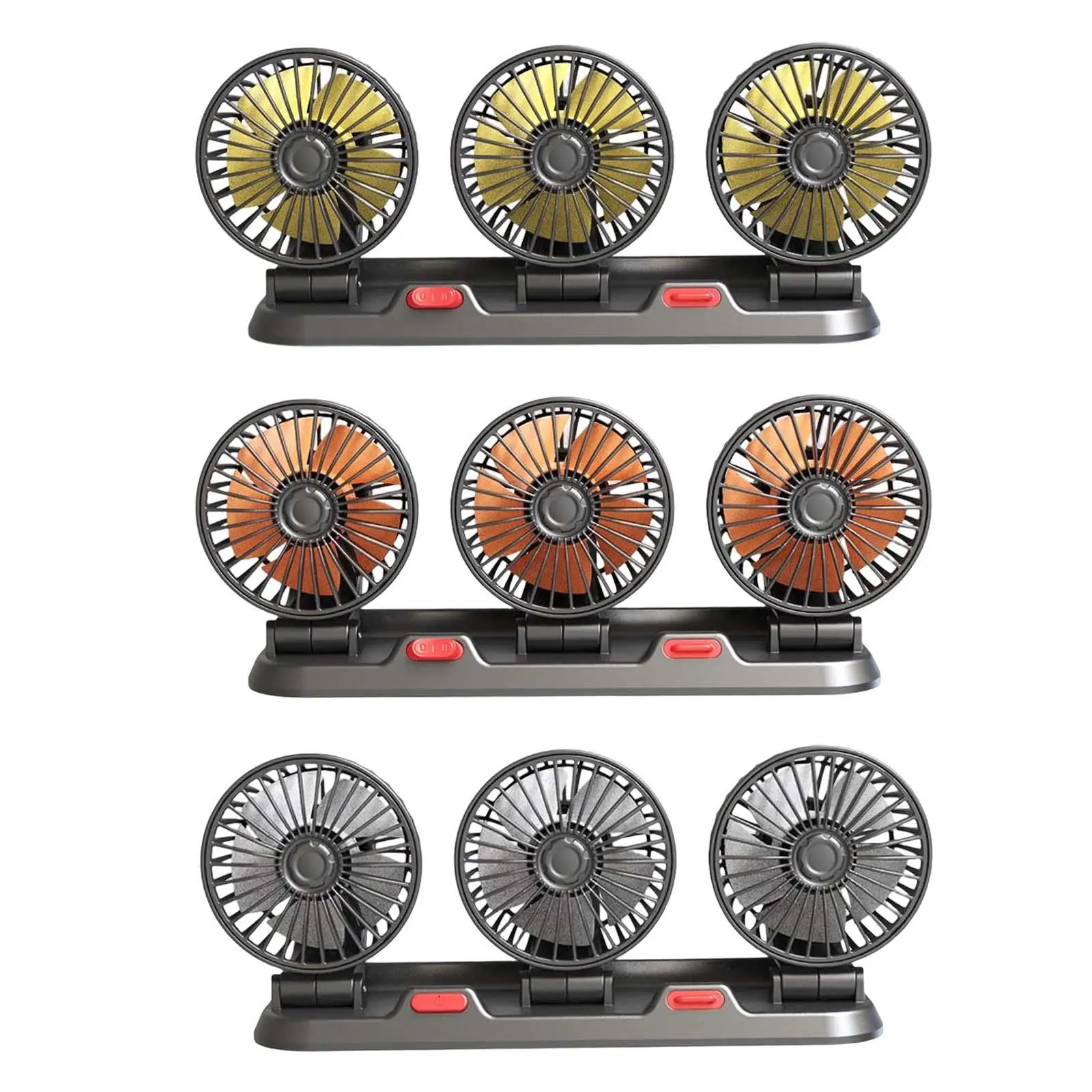 

Car Air Circulation Fan Automobile Vehicle Fan Low Quiet for Bus