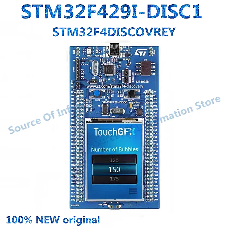 

STM32F429I-DISC1 Discovery kit with STM32F429ZI MCU