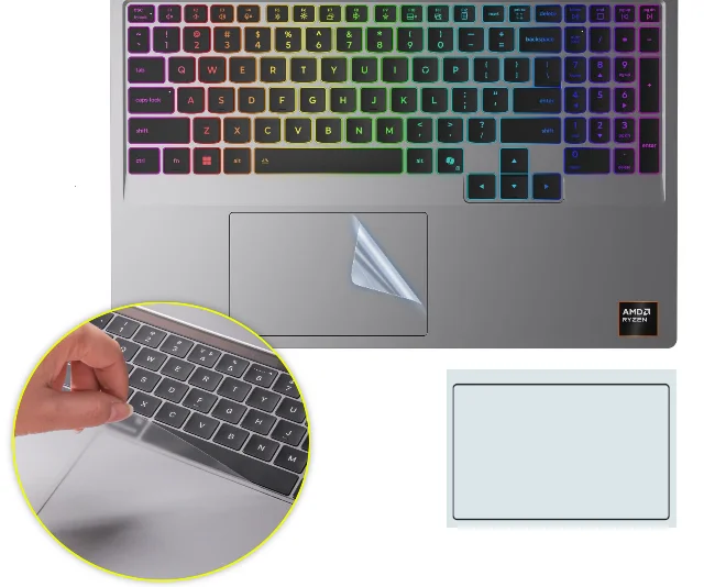Matte  For Lenovo LOQ 15 15AHP11, Gen 11  LOQ 15 (15AHP11, Gen 11) 2026 Touchpad Protective film Sticker Protector TOUCH PAD