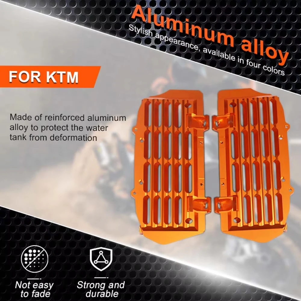 NEW Motorcycle Radiator Guard Grill Cover Protector Grille For KTM EXCF EXC XCF XC SXF SX 125 250 300 350 400 450 500 2024 Parts