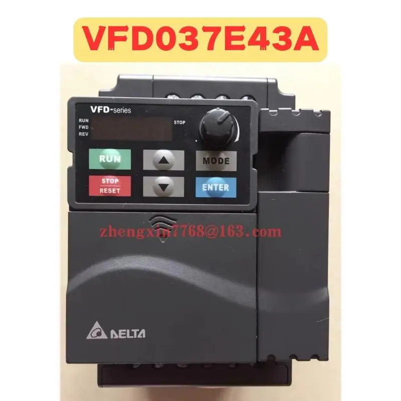 

Used Frequency Converter VFD037E43A Normal Function Tested OK