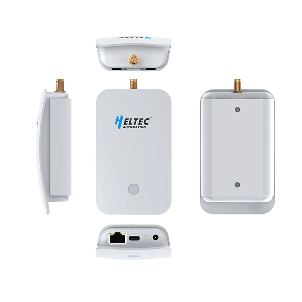 Heltec LoRaWAN LoRa Gateway HT-M7603 Padrão interno montado na parede SX1303 SX1250 Wi-Fi Ethernet IOT Cloud Platform 868MHz-915MHz