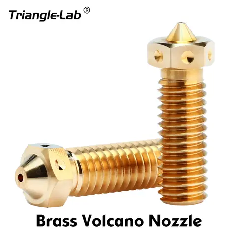 Brass Volcano Nozzle for 3D Printers DFORCE
