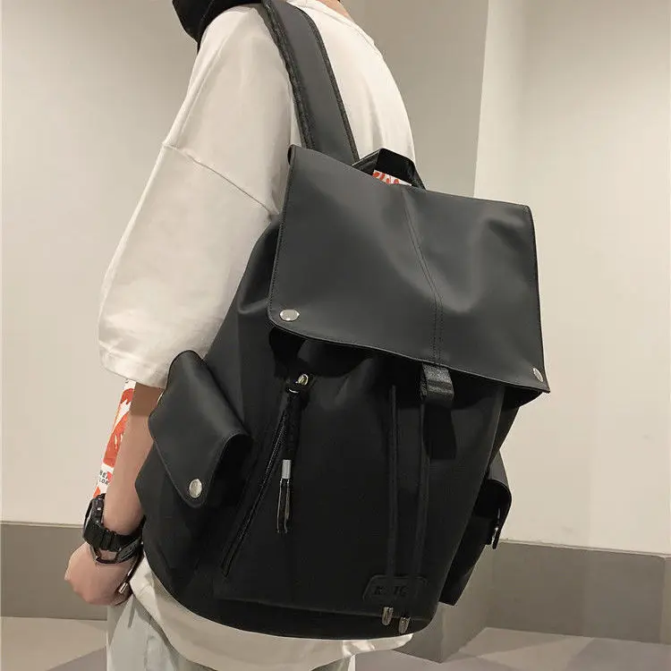 

Backpack Japanese men's large capacity leisure travel bag women's trendy cool backpack junior high school student bag