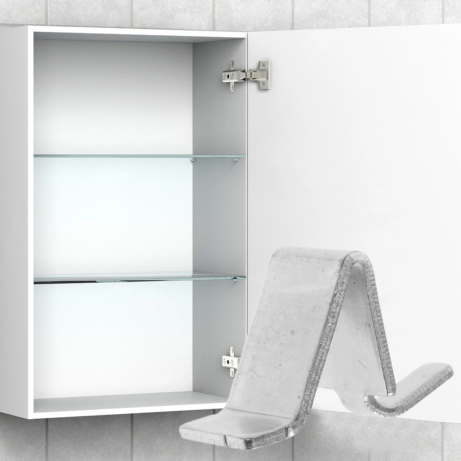 

10Pcs File Cabinet Accessories Cabinet Shelf Clip Heavy Duty Metal Shelf Supports Smooth Surface for Kitchen Bookcase Shelving