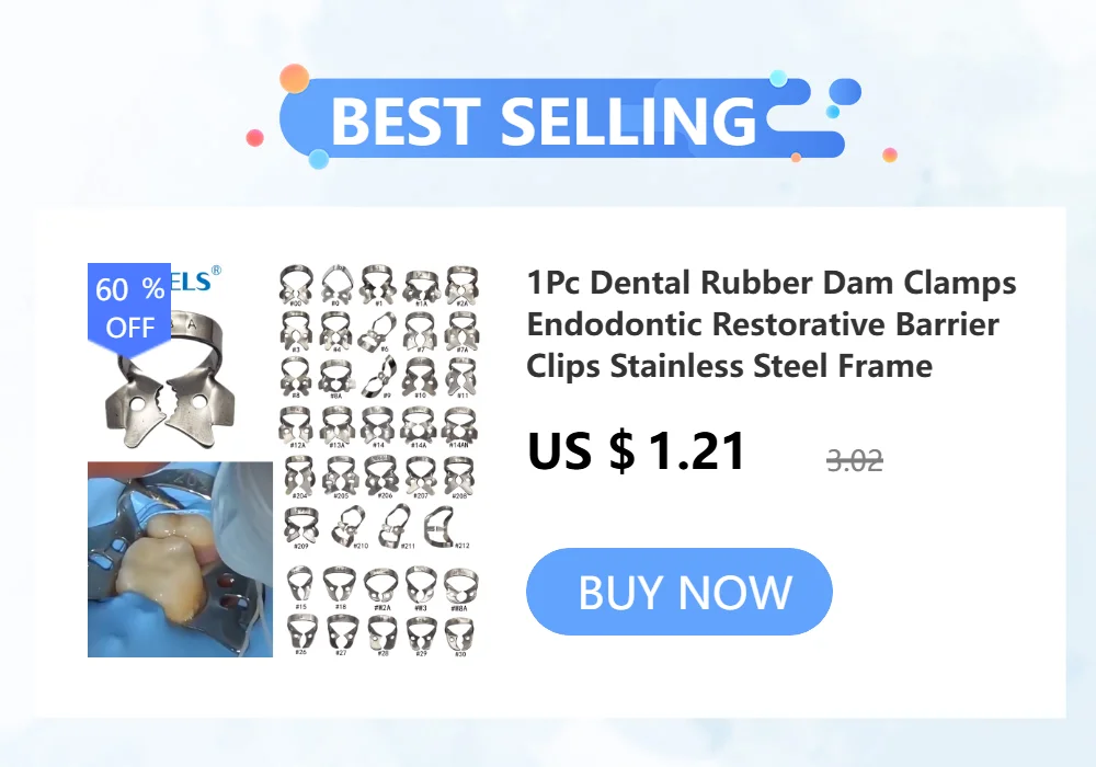 1040 Attaches élastiques Orthodontiques Dentaires - Neuf, Marque Arya-Dent, Fabriqué En Chine