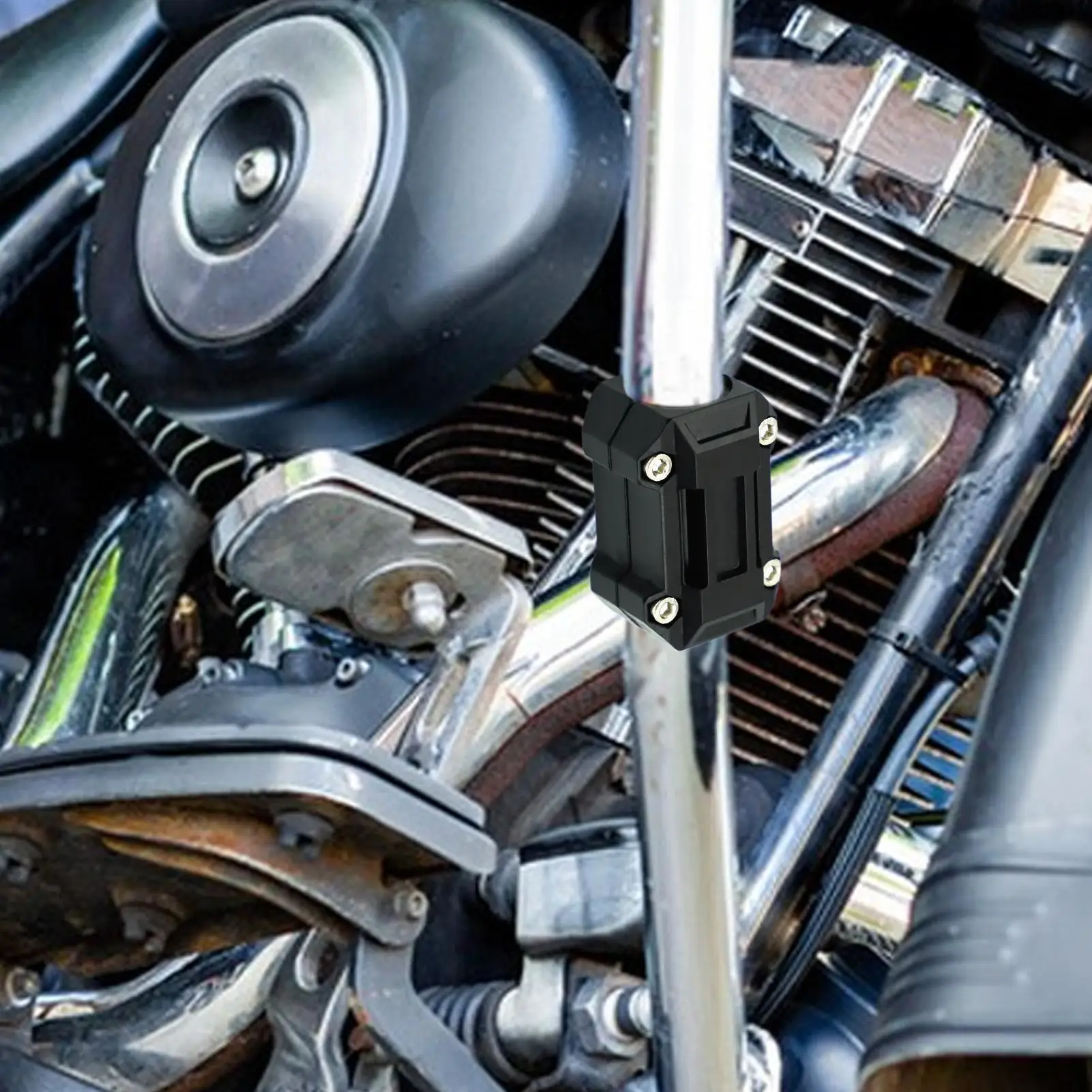 

Motorcycle Bumper Blocks Drop Protection Shield Motorcycle Engine Guard Bumper Crash Bar Protectors For Safety Protection