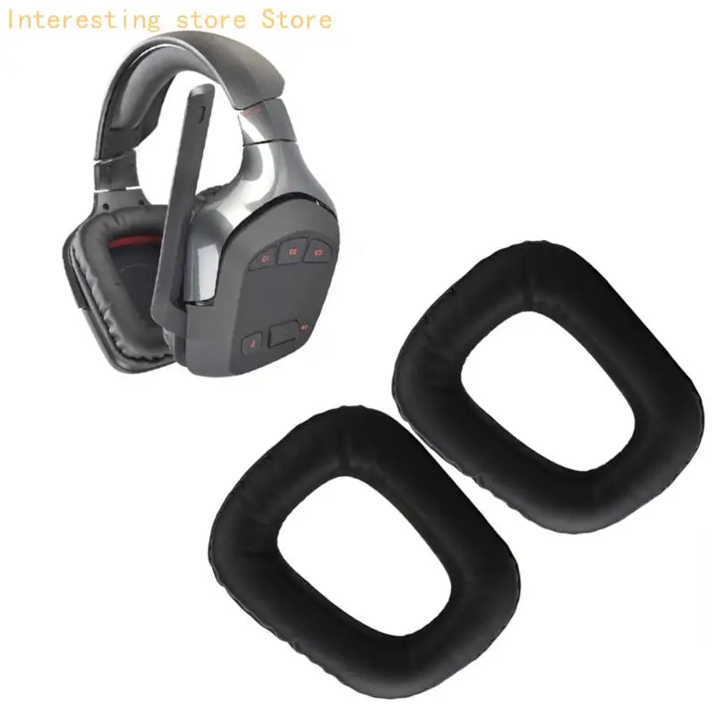 Einfache Installation PU Leder Kopfhörer Ohrpolster Kissen Stirnband Pad für G432 G332 G930 F450 Angenehmes Tragen 55KC – Detail 7