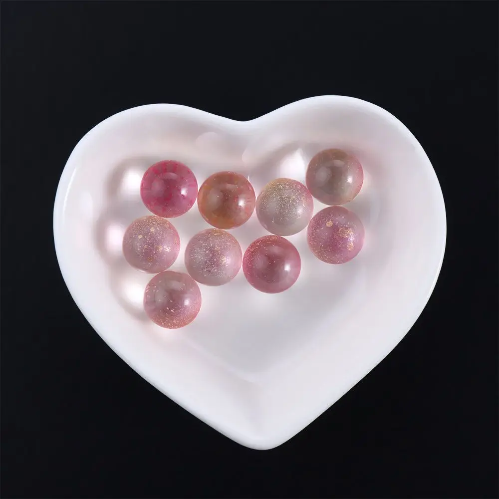 Ball Jewelry Accessories Machine Beads Vase Filler Glass Marbles Luminous Glass Ball Pinball Machine DIY Handmade Materials