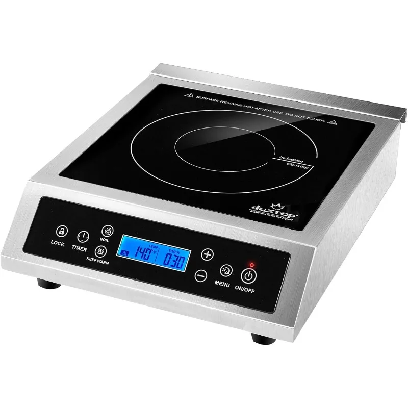 Duxtop Professional Portable Induction Cooktop, Commercial Range Countertop Burner 1800 Watts Induction Burner with Sensor Touch