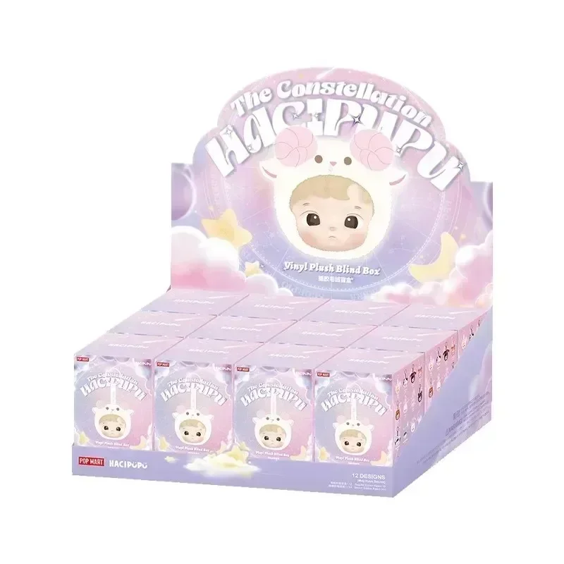 

Pop Mart HACIPUPU The Constellation Series Kawaii Anime Action Figure - Surprise Mystery Vinyl Blind Box Toy Collectible Dolls