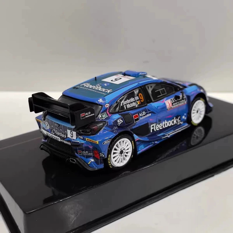 IXO 1/43 مقياس بوما # 9 2023 سبيكة محاكاة نموذج سيارة مجموعة ثابتة زينت هدايا العيد اللعب هدية تذكارية