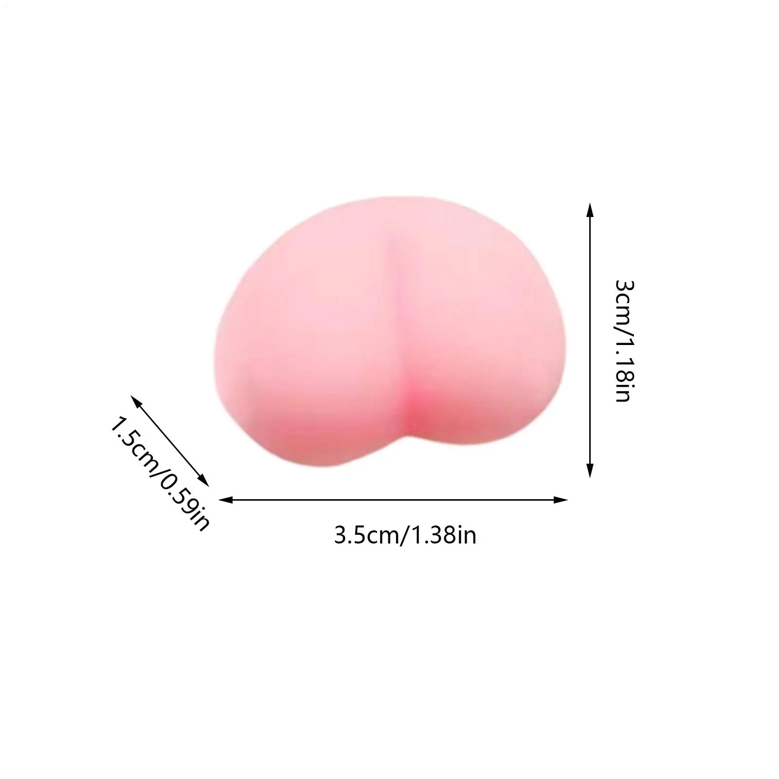 Mini brinquedos de apertar 50 peças pêssego bunda squeeze fidget gadget beliscar brinquedo sensorial para crianças adultos casa escola estudantes sala de aula