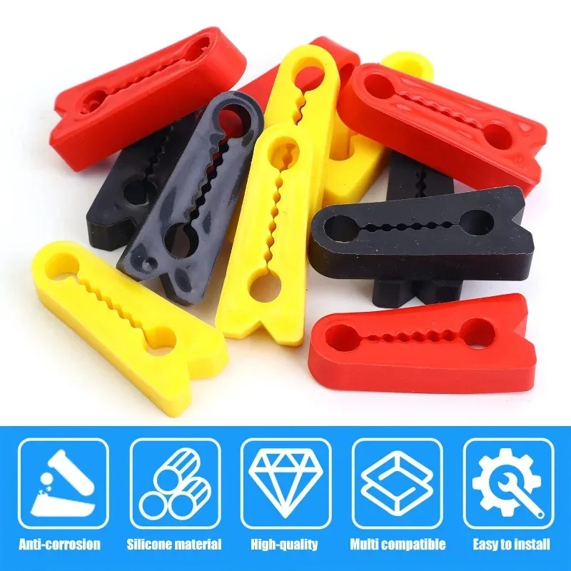 Soft Silicone Auto Door Lock Damper Buffer Pad Shock Absorber Anti Noise Soundproof Gasket Protection Sticker Accessories Kit