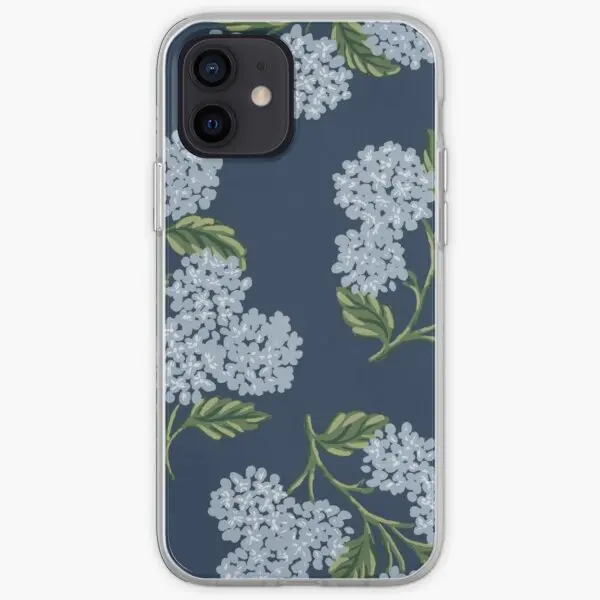 Hydrangeas Iphone Tough Case  Phone Case Customizable for iPhone X XS XR Max 11 12 13 14 Pro Max Mini 6 6S 7 8 Plus Flower