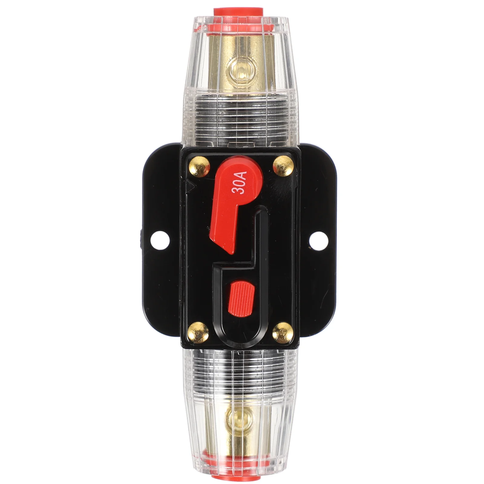 

20a in-Line Circuit Breaker 12V-32V Auto Reset Car Rv Protection Gold Plated Contacts 4 Gauge Wire Compatible Circuit Breaker