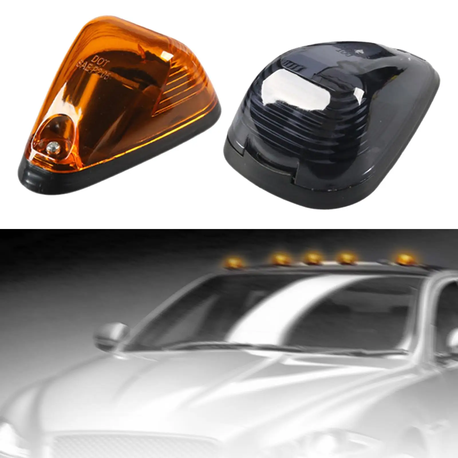 

5 шт. габаритные фонари на крыше кабины для Ford F-250 1999-2016 E-350 1999-2016