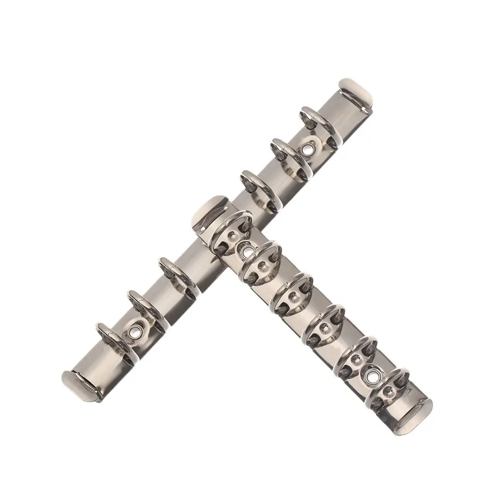 A4/B5/A5/A6/A7 Metal Spiral Rings Binder Clip Loose-leaf File Folder Clip Notebook Accessory Stationery