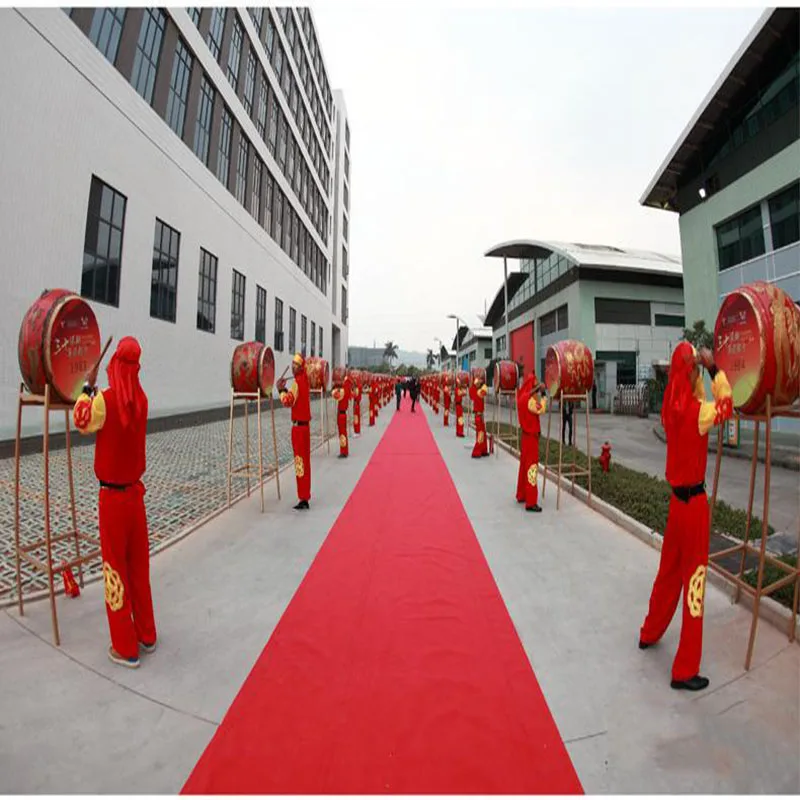 Red Carpet Wedding Press Conference Stage Stairs Wedding Graduation Ceremony Outdoor Corridor Running Carpet