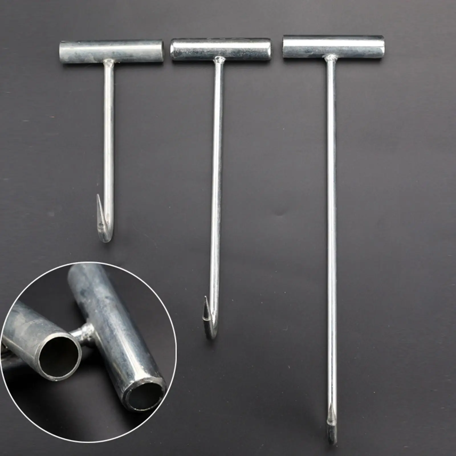 Manhole Hook Tool Rolling Doors Lifting Lift Manhole Covers Well Lid Hook Open Manhole Cover Save Labors Well Lid Opener Hook - view 6