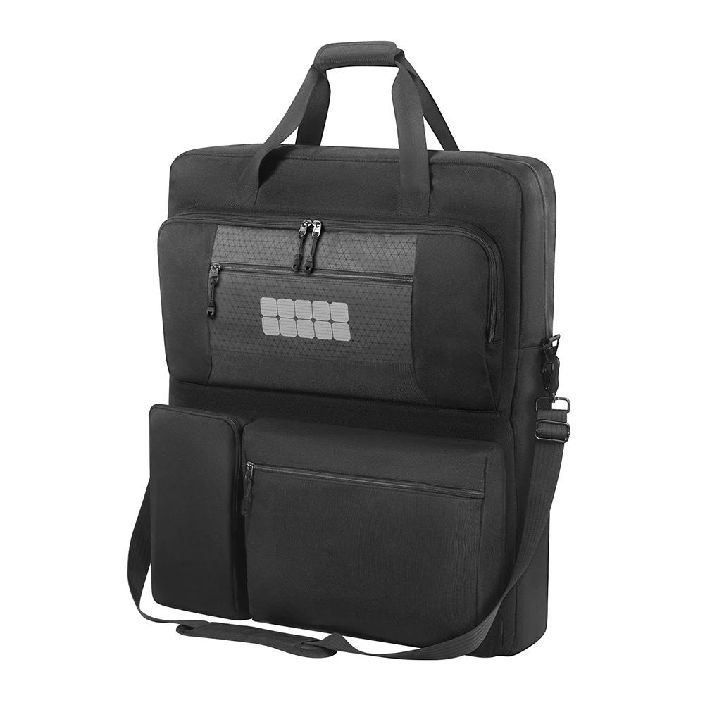 لوحة طاقة شمسية حقيبة حمل مقاوم للماء لوحة طاقة شمسية حقيبة يد واقية المحمولة حماية حقيبة كتف ل EF ECOFLOW 160 واط و 220 واط