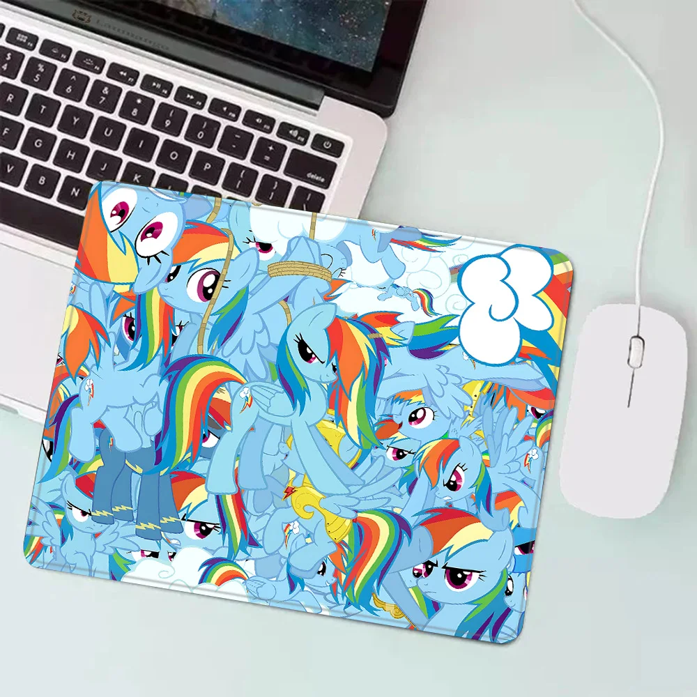 Cartoon Cute M-My-Little-Ponys Gaming Mouse Pad XS Small Mousepad For PC Gamer Desktop Decoration Office Mouse Mat Deskmat Rug