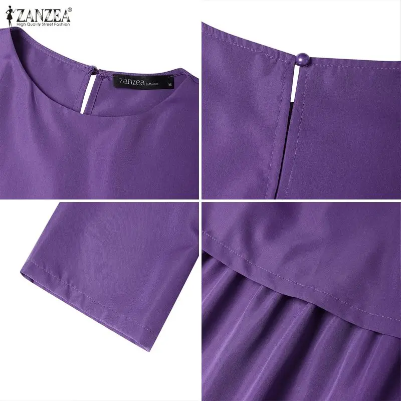 Feminino casual solto maxi vestidos elegante boatneck manga longa em camadas design cor sólida a linha vestido longo primavera férias robes