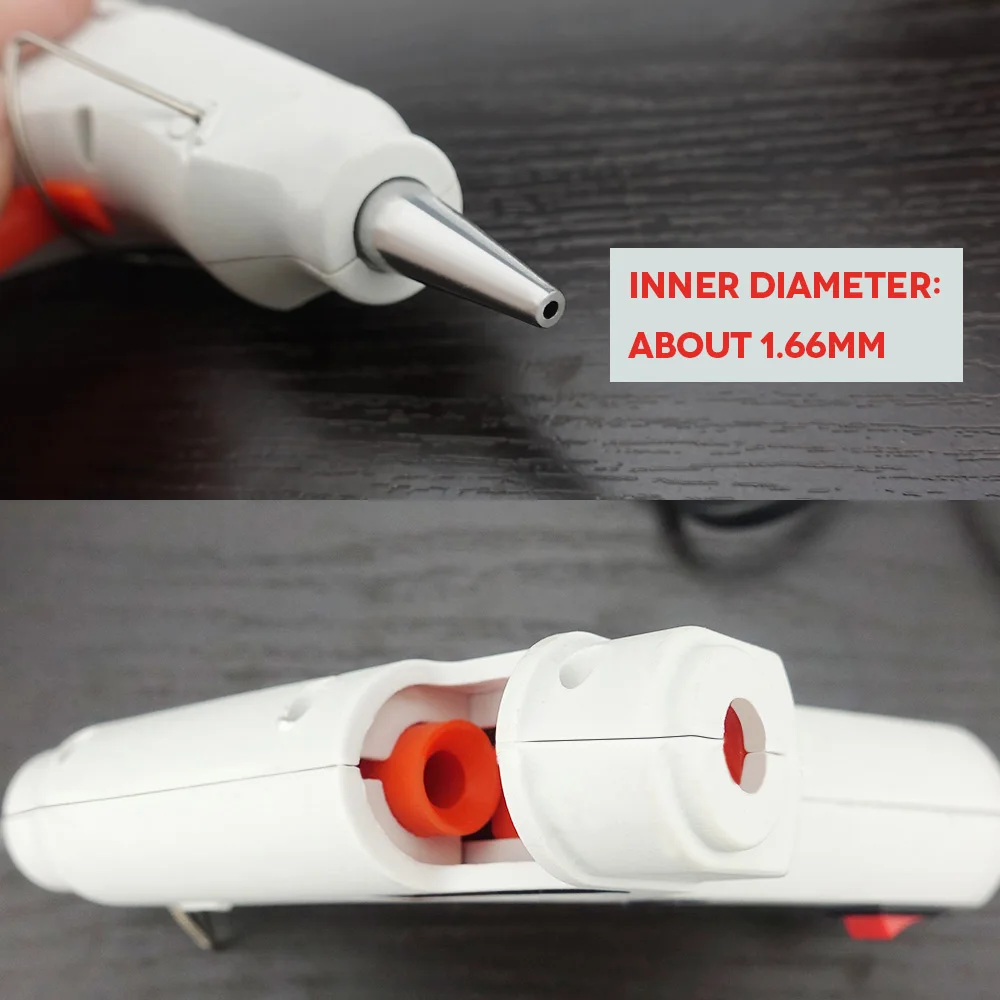 Free Shipping Electric Heat Hot Melt Glue Gun Crafts Repair Tool Professional DIY 110-240V 20W