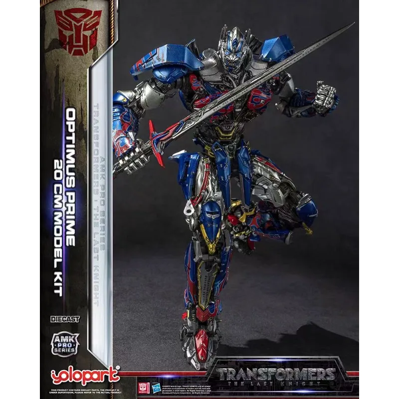 Original Hasbro Transformers OPTIMUS PRIME AMKPRO SERIES:20CM MODEL KIT Action Toy Figure Collection
