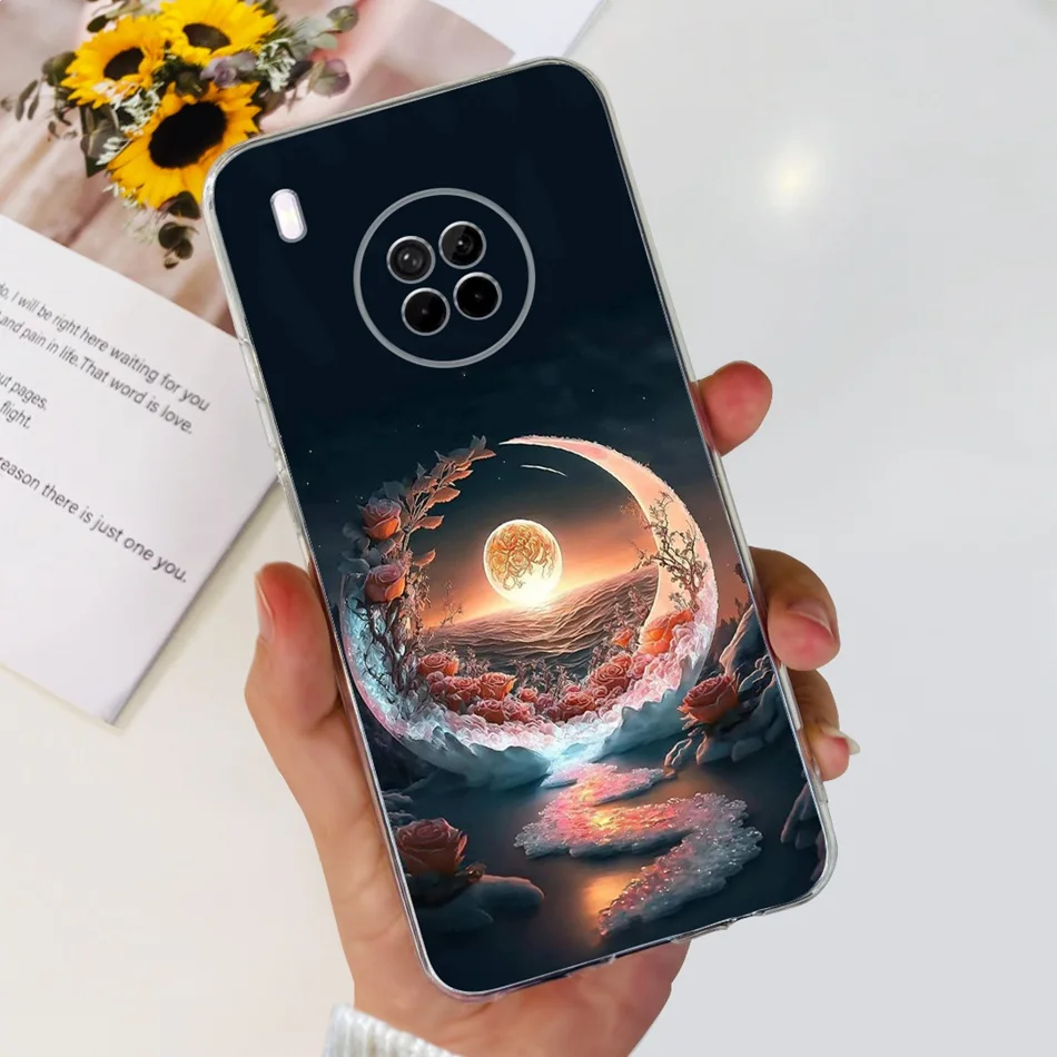 For Huawei Y9a Case Huawei Nova Y9a FRL-L22 FRL-L23 NovaY9a Y 9A Fashion Cool Pattern Soft Silicone TPU Phone Cases