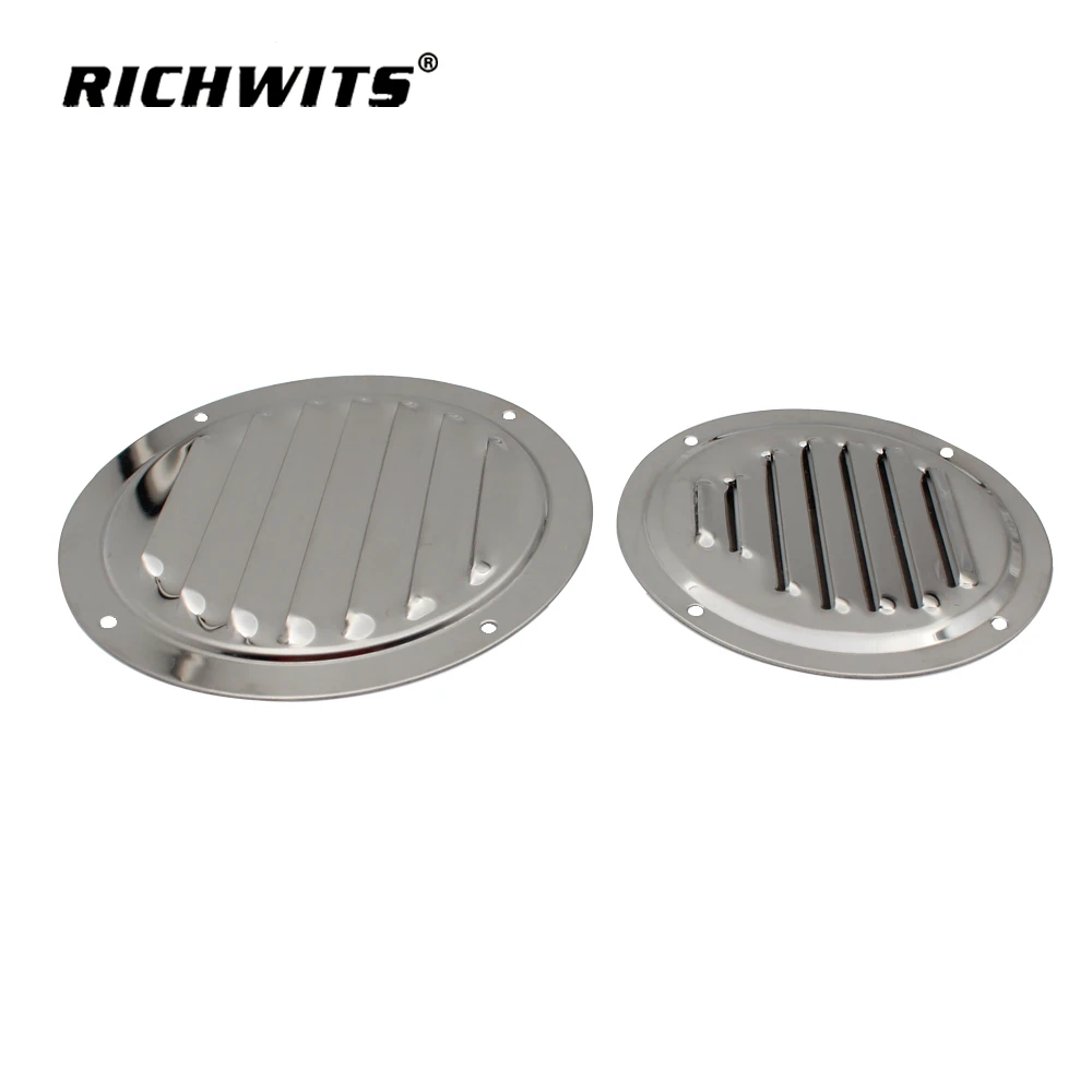 316 stainless steel circular ventilation piece, louver ventilation plate. Hardware accessories for yacht RV