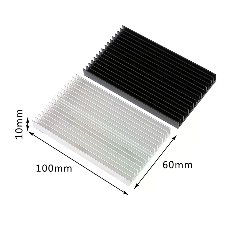Aluminum Alloy Heatsink 100MM Cooling Pad LED IC Chip Cooler Radiator Heat Sink