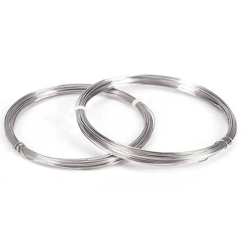 10M Nichrome Electric Heating Coils Premade Coil Resistance/ Heating Wire For Atomizer Diameter 0.4mm 0.5mm 0.6mm 0.7mm Durable
