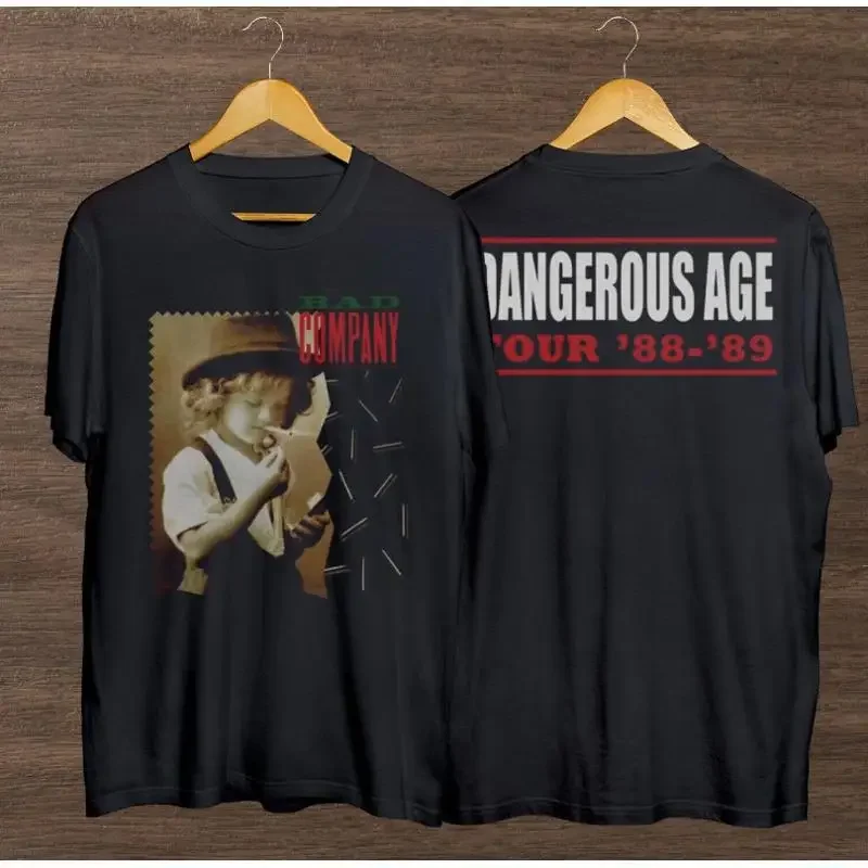 Bad Company Dangerous Age Tour 88 89 T Shirt Vintage Classic