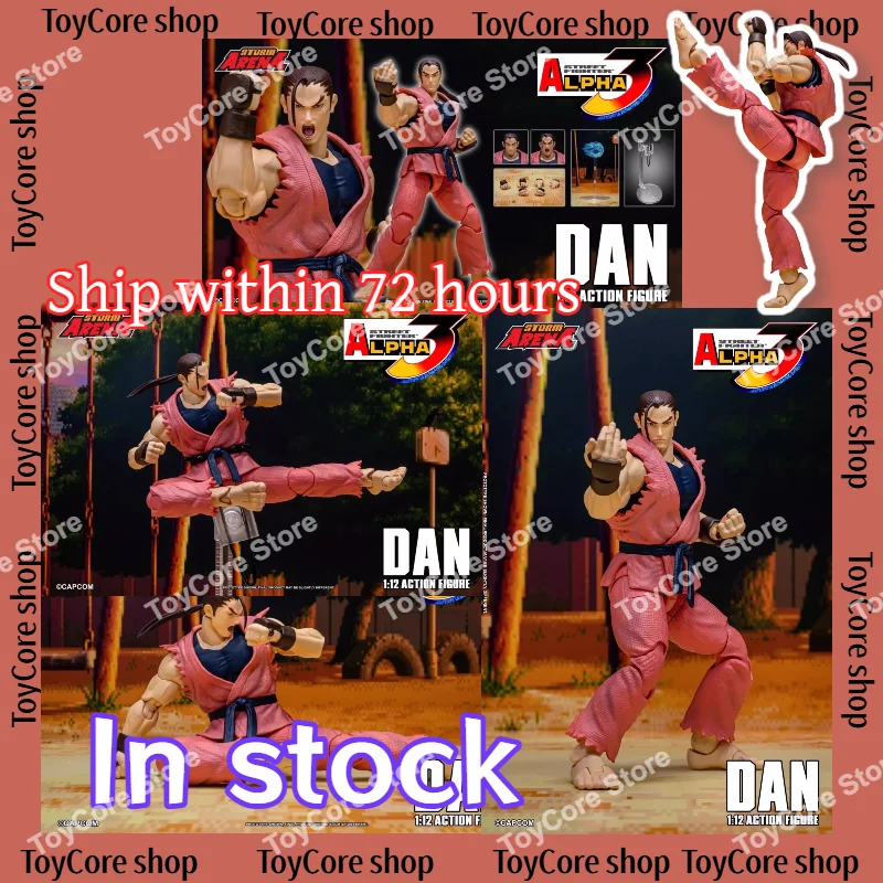 

In-stock Storm Toys Arena Street Fighter Alpha 1/12 Scale Action Figures of Dan Hibiki and M. Bison Collectible Gifts